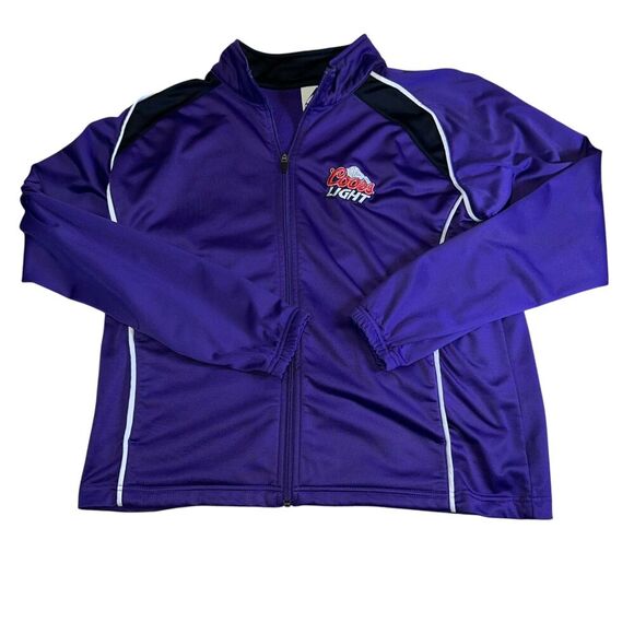 Coors Light Colorado Rockies Full Zip Sportswear Jacket Women's Size XL - Picture 1 of 10